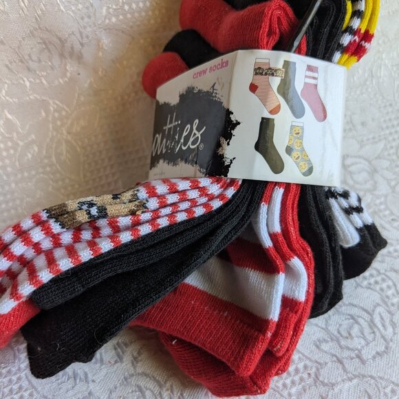 Chatties Crew Socks Pack of 5 - Picture 3 of 6